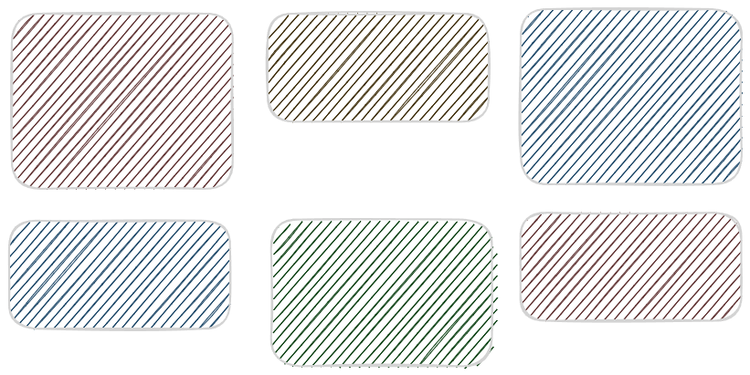 Esempio di grid layout con righe ad altezza fissa